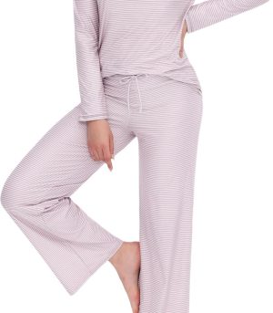 Womens Pajama Sets - Soft 2 Piece Lounge Sets for Women, Long Sleeve Sleepwear & Loungewear Pjs Set